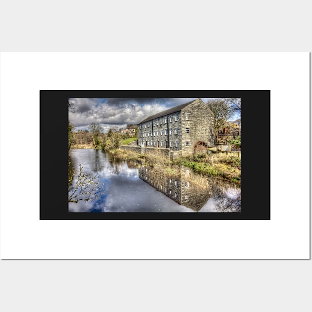 Mill on the Fleet HDR Gatehouse of Fleet Dumfries Galloway Photo Wall Art by CreativeNatureM